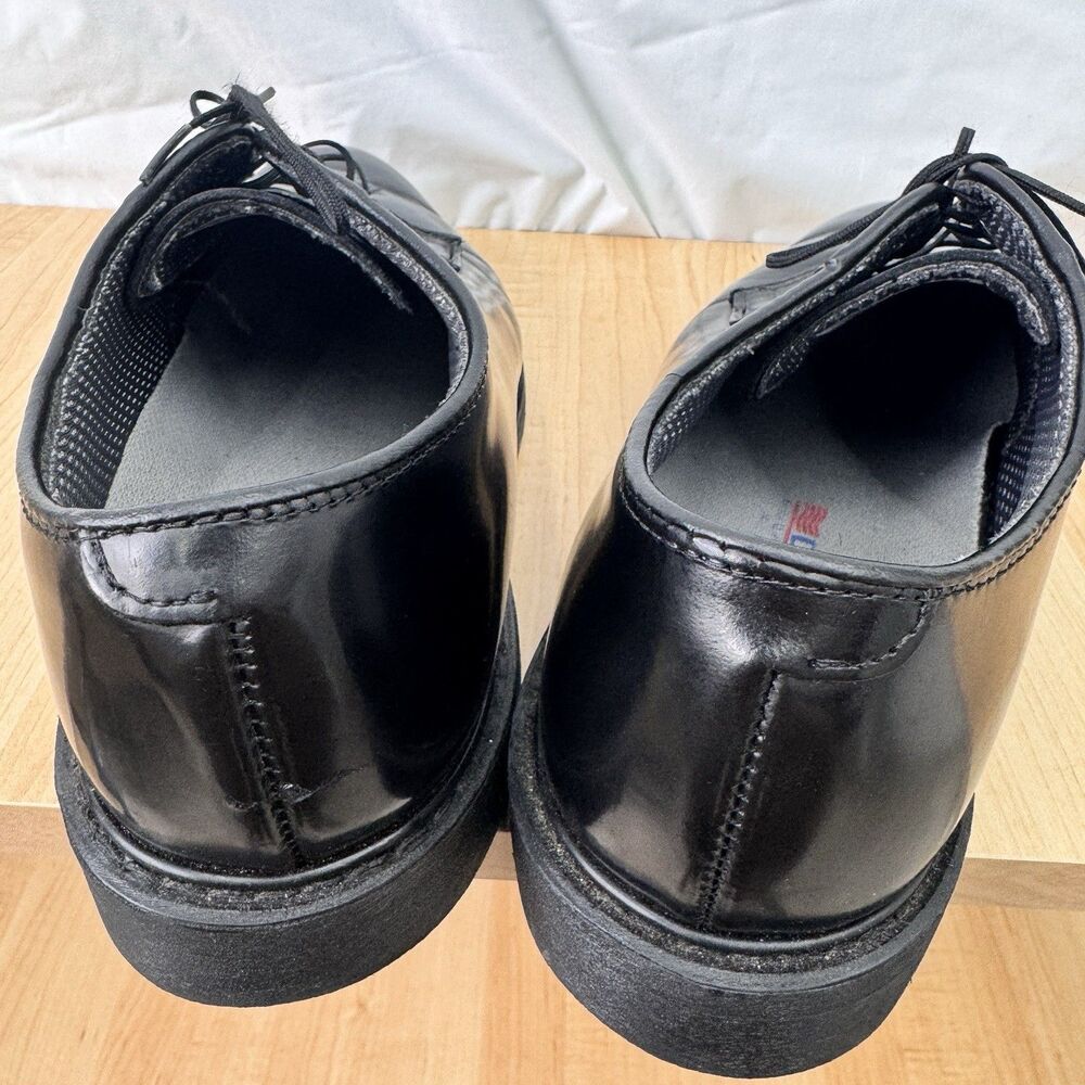 CAPPS Airlite Uniform Patent Leather Black Dress Oxford Shoes Men Size 11 D - Picture 3 of 11